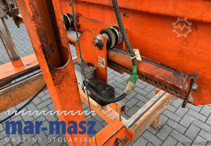 Serradora de cinta horizontal para troncos WIREX typ CZ-1/ZM