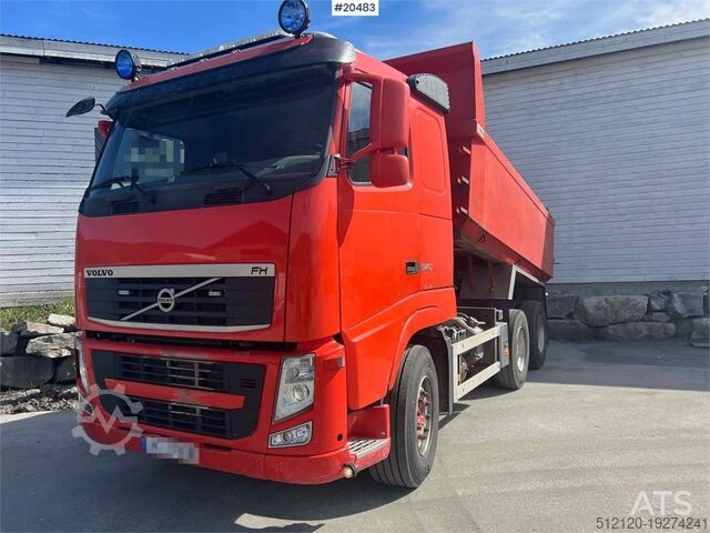 Pašizgāzējs Volvo FH13-540 6x4 tipper truck. SEE VIDEO