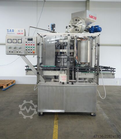 Riempitrice e tappatrice 16-4 per birra Sarcmi SAR-16