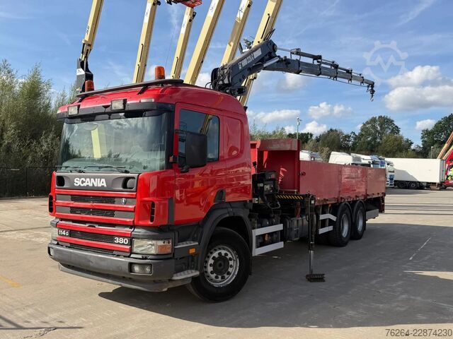 Platforma de încărcare Scania P114-380 6x4 + HIAB 220 x5