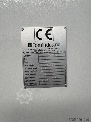 Dvojitá pokosová pila Fom Industrie ALVA 50 A