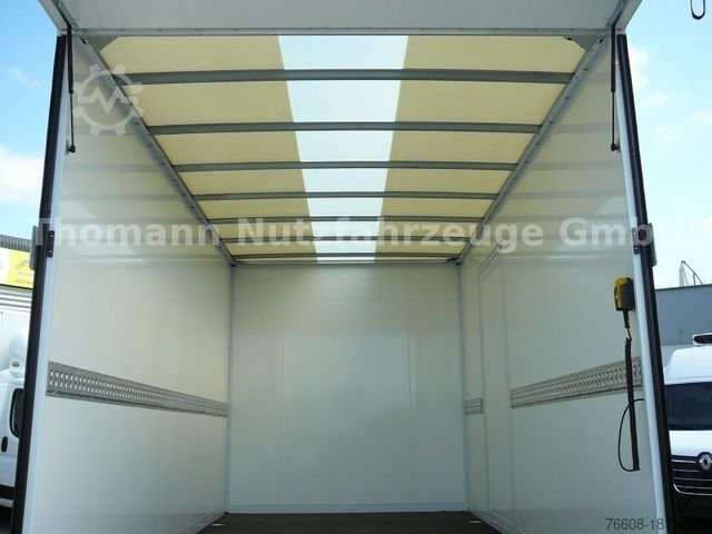 Transporter mit Koffer FORD Transit Koffer Ladebordwand Klima Temp. DAB