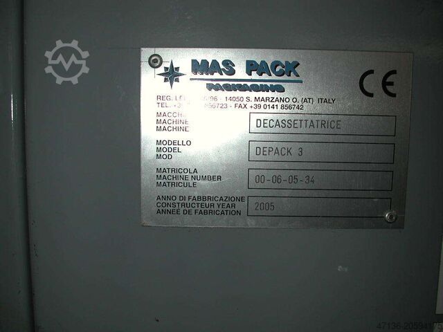 Despachador de cajas DEPACK 3 MAS PACK DEPACK 3