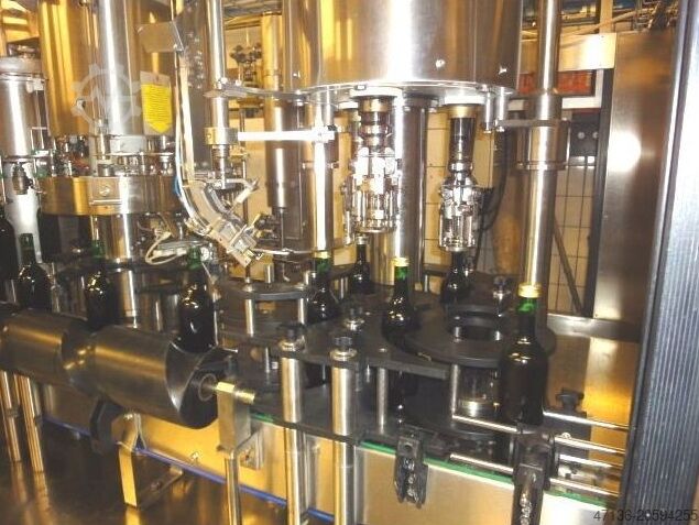 Триблоков изплакващ-пълнител-запечатващ механизъм 20/20/3/3 KOSME/KRONES SRV20/6/20/3/3