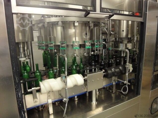 Триблоков изплакващ-пълнител-запечатващ механизъм 20/20/3/3 KOSME/KRONES SRV20/6/20/3/3