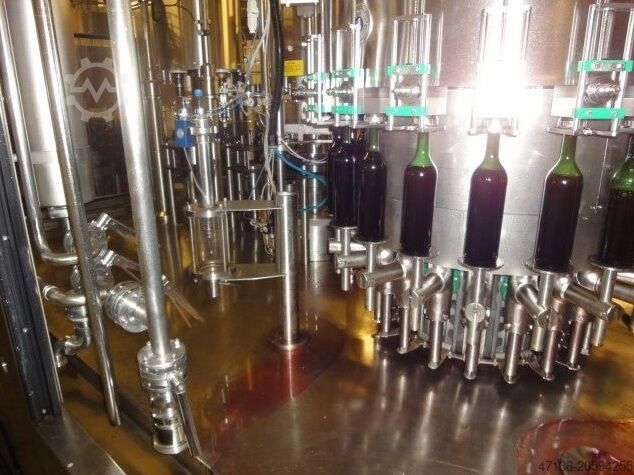 Триблоков изплакващ-пълнител-запечатващ механизъм 20/20/3/3 KOSME/KRONES SRV20/6/20/3/3