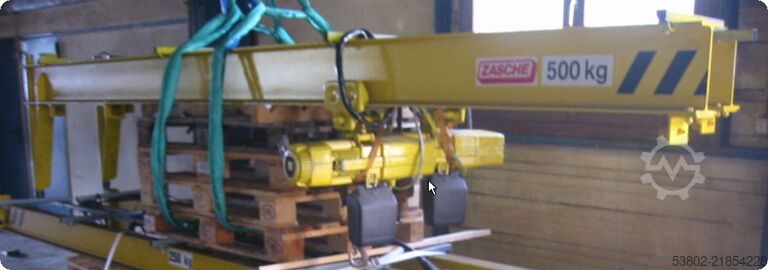 Schwenkkran Doppelaulausleger 2 x 500kg Zasche Sico-HF 500kg