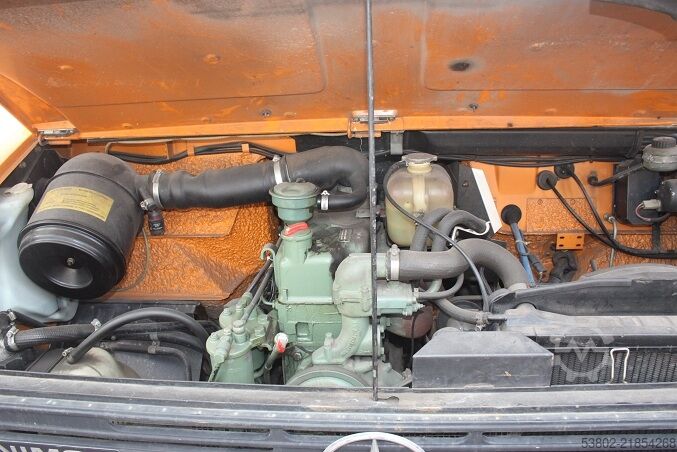 Unimog Klaus Bagger Frontlader Mercedes-Benz Unimog U424/U1000