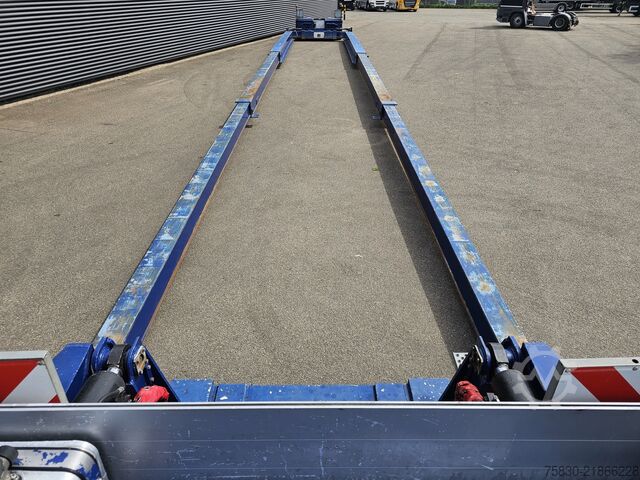 Cargador bajo Nooteboom EURO-42-02P / KETEL / PENDEL / 26.25 mtr BED