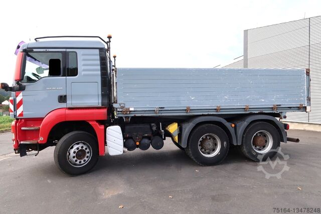 Dreiseitenkipper LKW MAN TGS 26.440 6x4 BL Winterdienstplatte