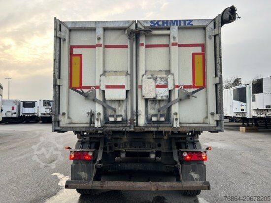 Ημιρυμουλκούμενο ανατρεπόμενο SCHMITZ SGF S3 ALU KIPPMULDE 34M³, LIFTACHSE, HARDOXBODEN, ROLLPLANE, PODEST