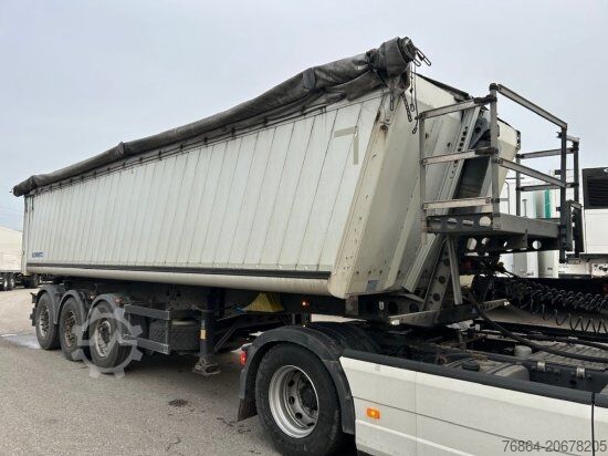 Ημιρυμουλκούμενο ανατρεπόμενο SCHMITZ SGF S3 ALU KIPPMULDE 34M³, LIFTACHSE, HARDOXBODEN, ROLLPLANE, PODEST