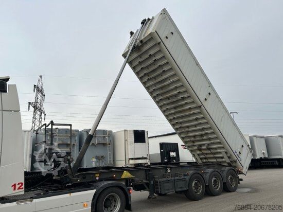 Ημιρυμουλκούμενο ανατρεπόμενο SCHMITZ SGF S3 ALU KIPPMULDE 34M³, LIFTACHSE, HARDOXBODEN, ROLLPLANE, PODEST