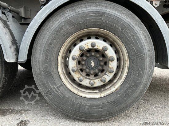 Trailer truk bak jungkit SCHMITZ SGF S3 ALU KIPPMULDE 34M³, LIFTACHSE,   HARDOXBODEN, ROLLPLANE, PODEST