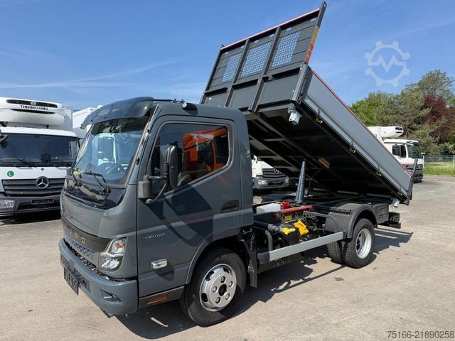Truk bak miring tiga arah FUSO FUSO 4 C 15 e KIPPER 3-Seiten*3-Sitzer*NEU