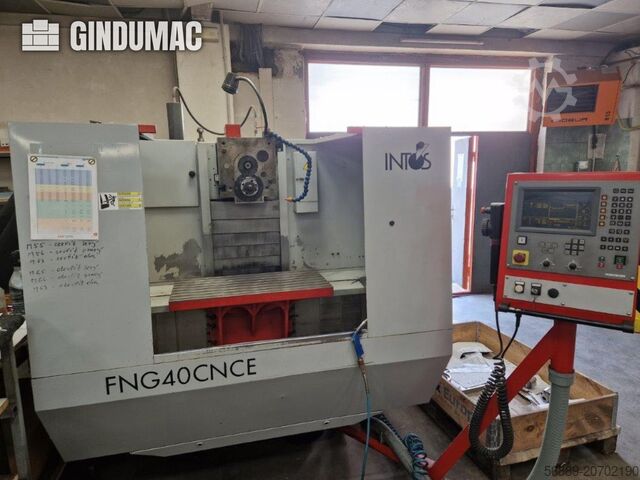 Centro de mecanizado vertical INTOS FNG-40 CNC E