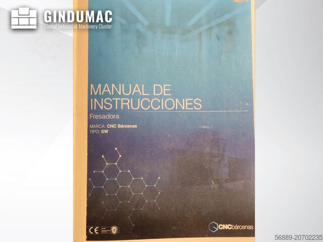 Fresadora de pórtico BARCENAS CNC SW1325V