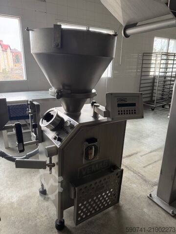 Filling machine + forming machine + separator Kompletna linia do produkcji hamburgerów Roobot 500 + FM250 + SC261