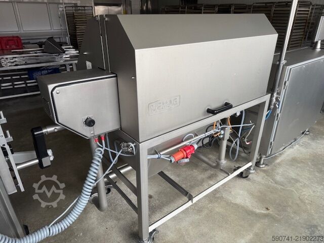 Filling machine + forming machine + separator Kompletna linia do produkcji hamburgerów Roobot 500 + FM250 + SC261