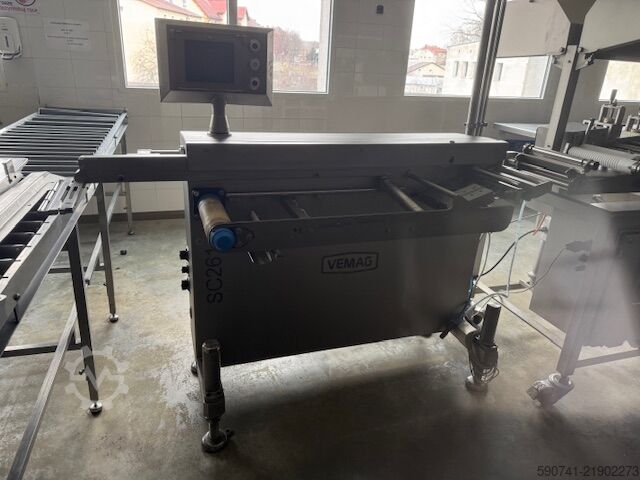 Filling machine + forming machine + separator Kompletna linia do produkcji hamburgerów Roobot 500 + FM250 + SC261