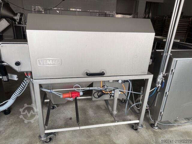 Filling machine + forming machine + separator Kompletna linia do produkcji hamburgerów Roobot 500 + FM250 + SC261