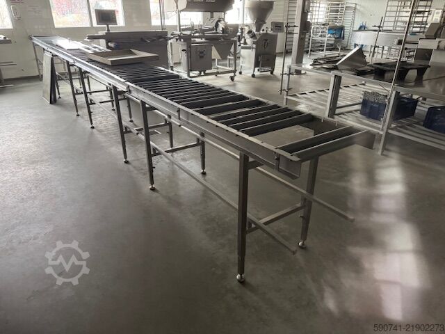 Filling machine + forming machine + separator Kompletna linia do produkcji hamburgerów Roobot 500 + FM250 + SC261