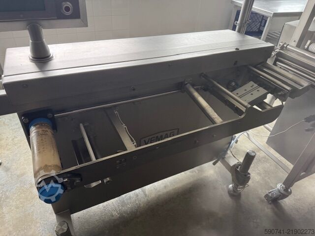 Filling machine + forming machine + separator Kompletna linia do produkcji hamburgerów Roobot 500 + FM250 + SC261