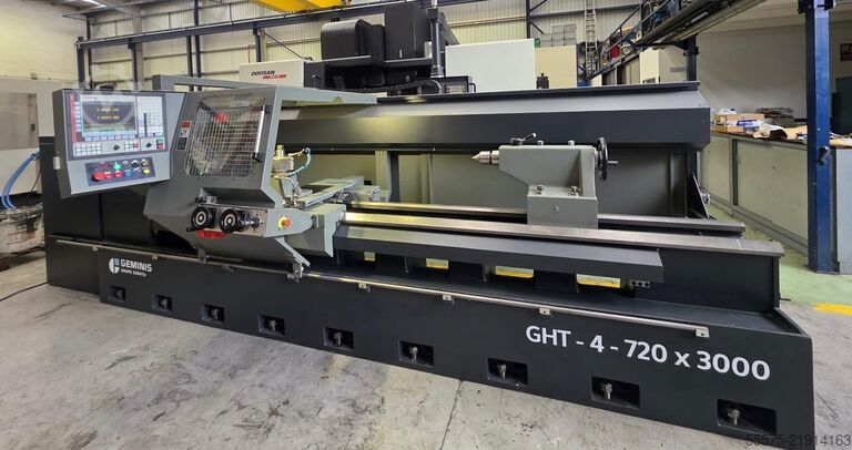 токарний верстат з ЧПК GEMINIS GHT 4 720X3000