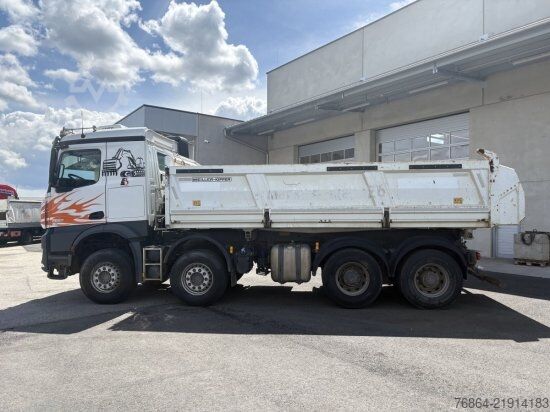 Trostani kiperski kamion MERCEDES-BENZ AROCS 3445 3 SEITENKIPPER BORDMATIK