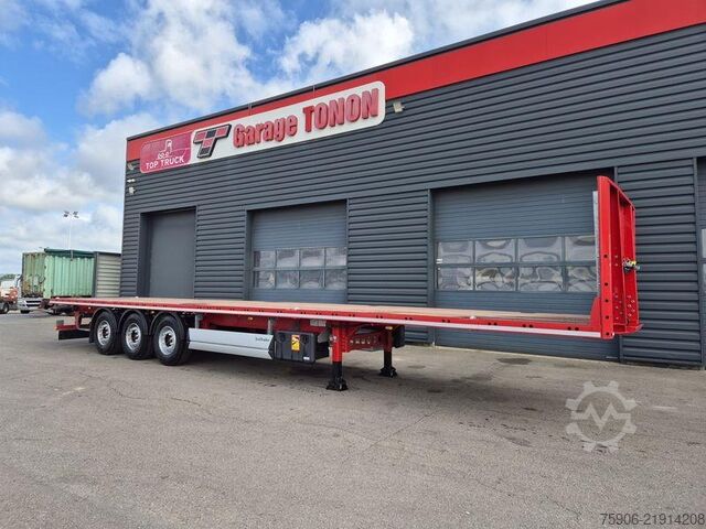 Flatbed_semitrailers Lecitrailer PLATEAU TWISTLOCKS