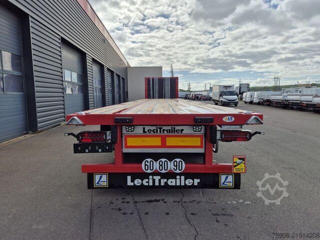 Flatbed_semitrailers Lecitrailer PLATEAU TWISTLOCKS