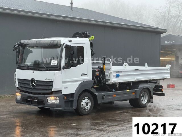 Trostani kiperski kamion MERCEDES-BENZ Atego 823 4x2 Meiller DSK,HIAB-Ladekran *NEU*