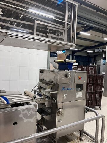 Τετράσειρη γραμμή ψωμιού (Brötchen) + GEK προζύμωση Fortuna Primus Premium K4