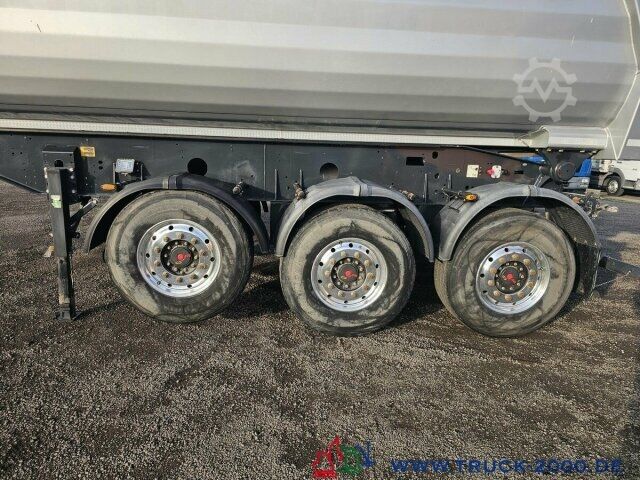 टिपर सेमिट्रेलर Meiller Meiller KISA3 Stahlmulde 23 m³ Plane -SAF Achsen