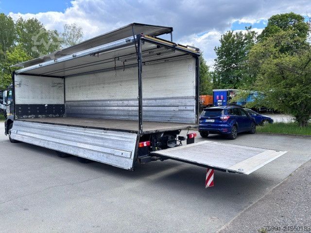 LKW mit Getränkeaufbau MERCEDES-BENZ Antos 3-Achser MB 2533 mit Geränkekoffer und LBW