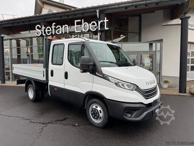 Flutningabíll með tvöföldum stýrisbíl Iveco Daily 35C21 HA8 3.0L DoKa *Automatik*R3.450mm*