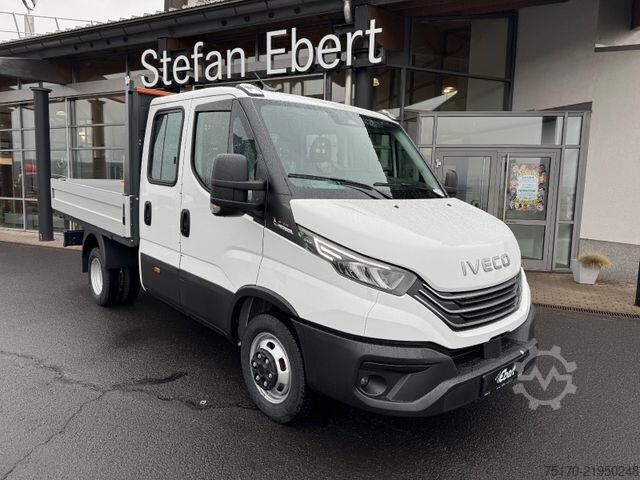 Flutningabíll með tvöföldum stýrisbíl Iveco Daily 35C21 HA8 3.0L DoKa *Automatik*R3.450mm*