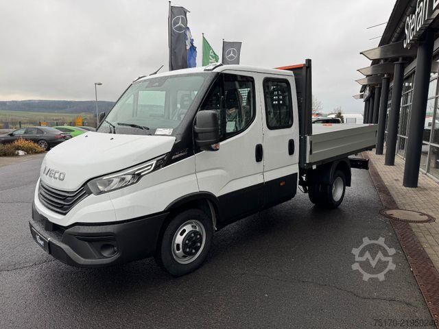 Flutningabíll með tvöföldum stýrisbíl Iveco Daily 35C21 HA8 3.0L DoKa *Automatik*R3.450mm*