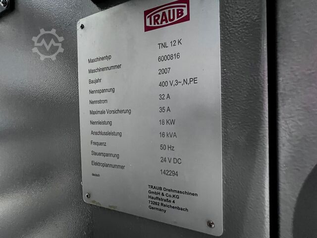 CNC tekinimo staklės Traub TNK 12k