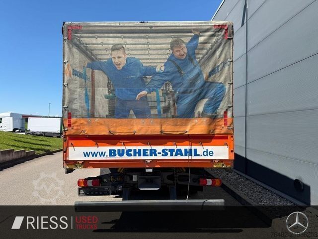 Gardinsided kassevogn MERCEDES-BENZ Mercedes Benz 3 Achser 6x2 AUT LM