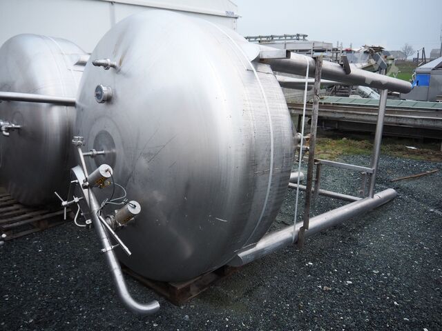 Vertikāla procesa tvertne majonēzam LEUSHUIS 3500L