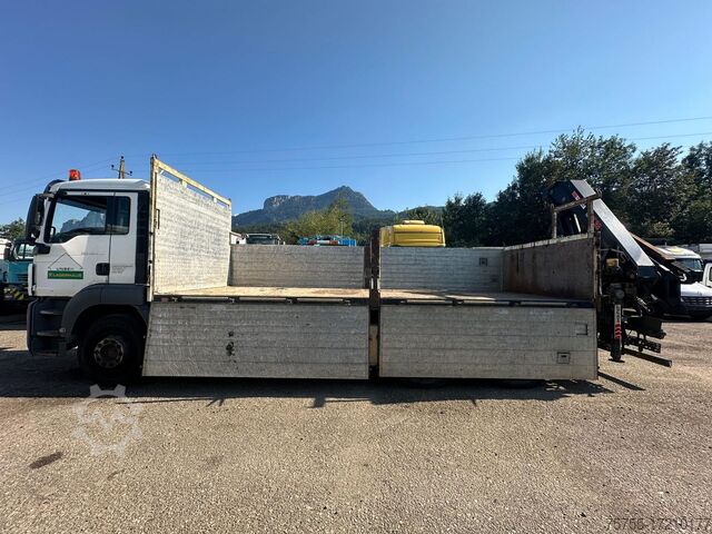Tovornjak z ravno ploščadjo (odprt) MAN TGS 33.440 6x4 Pritsche 2011 ohne Kr 