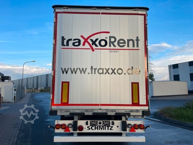 Otvorena poluprikolica sa ceradom SCHMITZ CARGOBULL SCS, XL + Getränke + DC
