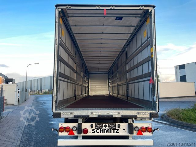 Otvorena poluprikolica sa ceradom SCHMITZ CARGOBULL SCS, XL + Getränke + DC