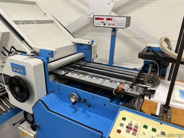 Piega macchina GUK FA 49/4 Folding Machine + GUK FA 49/4 Cross Folding Module