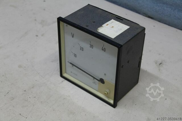 H&B Elima SpannungsmessgerÃ¤t, Voltmeter 0-40V