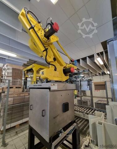 Robot + palletizer + wrapper Kettner / Krones Robogrip / LPM