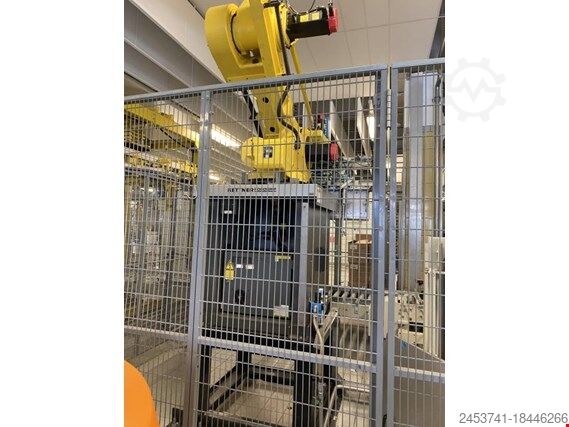 Robot + palletizer + wrapper Kettner / Krones Robogrip / LPM