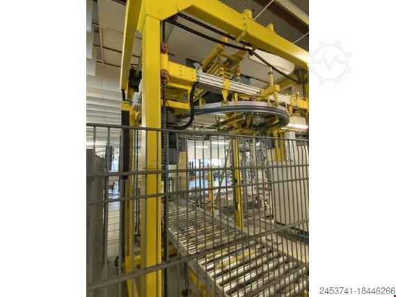 Robot + palletizer + wrapper Kettner / Krones Robogrip / LPM