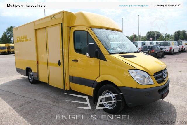 Transporter mit Koffer mercedes-benz SPRINTER 310 CDI MAXI EURO-5 KOFFER REGALE KAMERA DURCHGANG